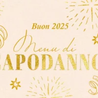 Menu cenone capodanno 2025