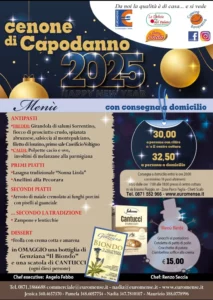 Menu cenone Capodanno 2025